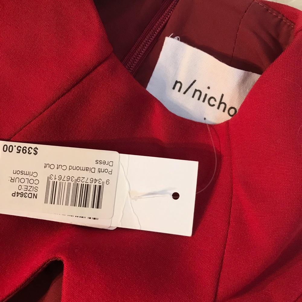 N Nicholas Womens Cut Out High Neck Bodycon Dress - Picture 6 of 6